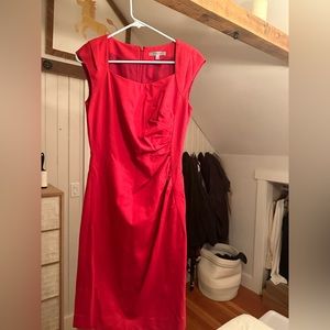 Red dress, size 6, good condition